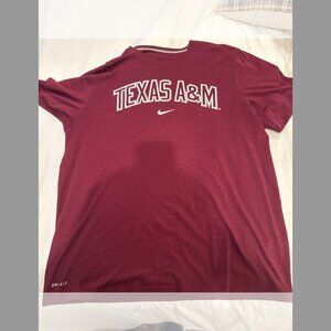 Texas A&M - Short Sleeve Nike DriFit Shirt - XL